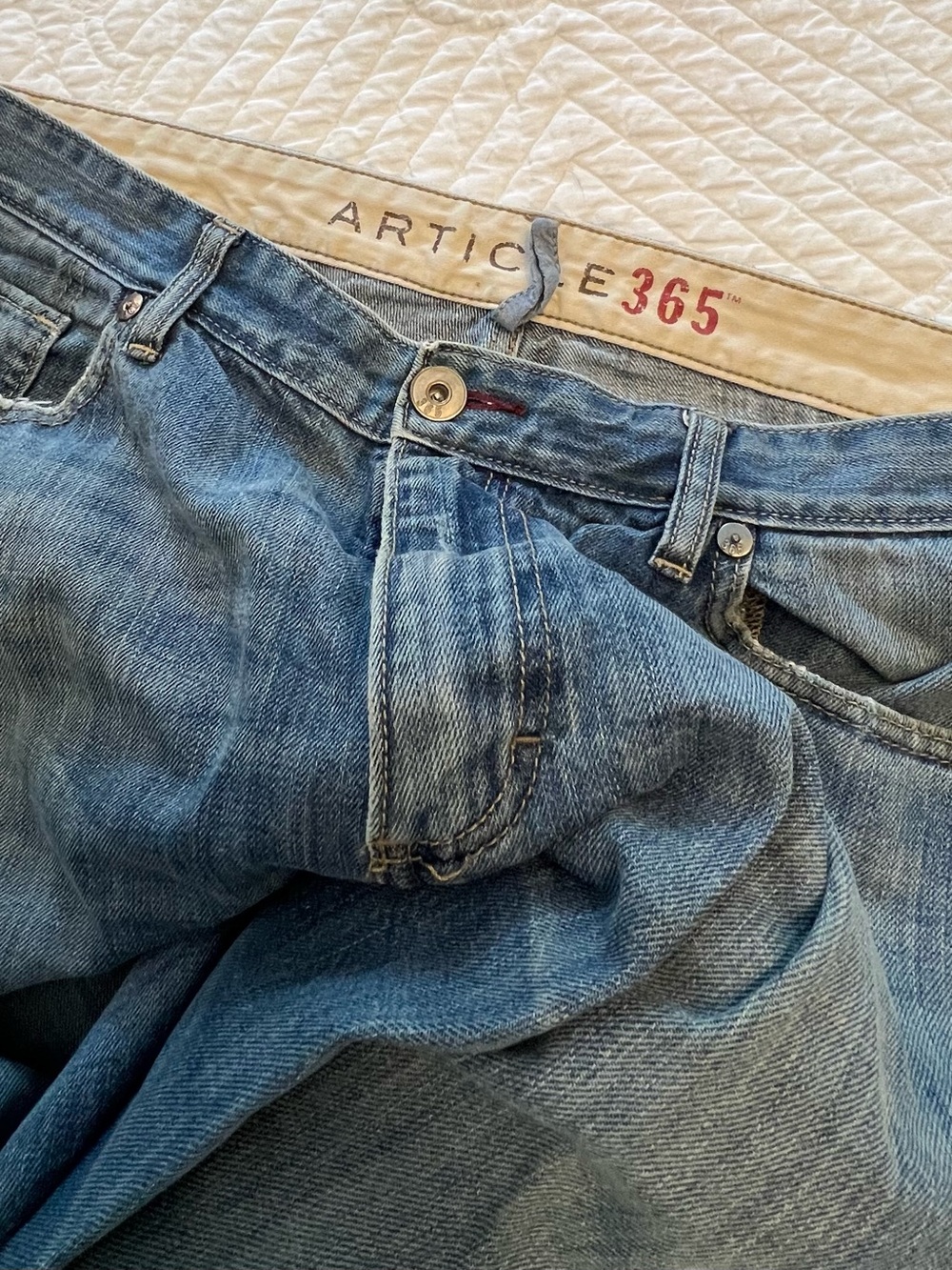 Article Relaxed Fit Men’s Jeans in Faded Blue